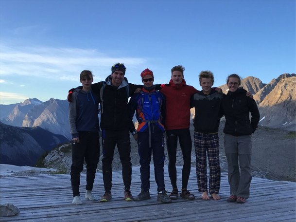 2017 Haig Glacier Camp members