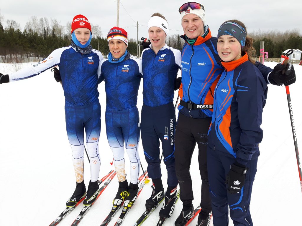 NT skiers at Canadian Nationals